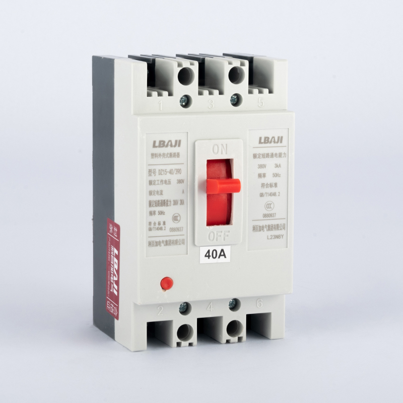 DZ15-40-390 plastic case circuit breaker