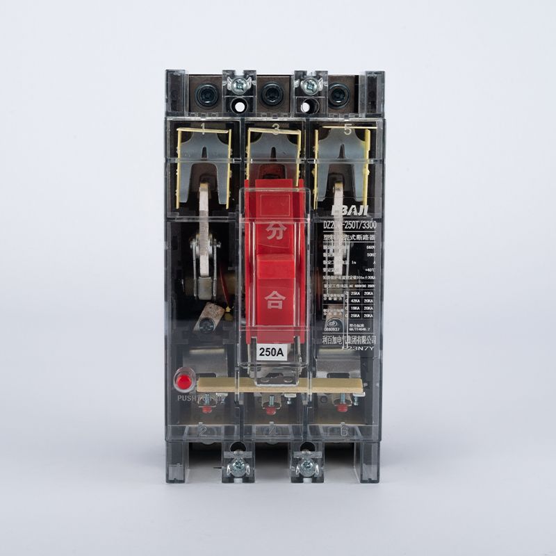 DZ20C-250T-3300 transparent plastic-case circuit breaker