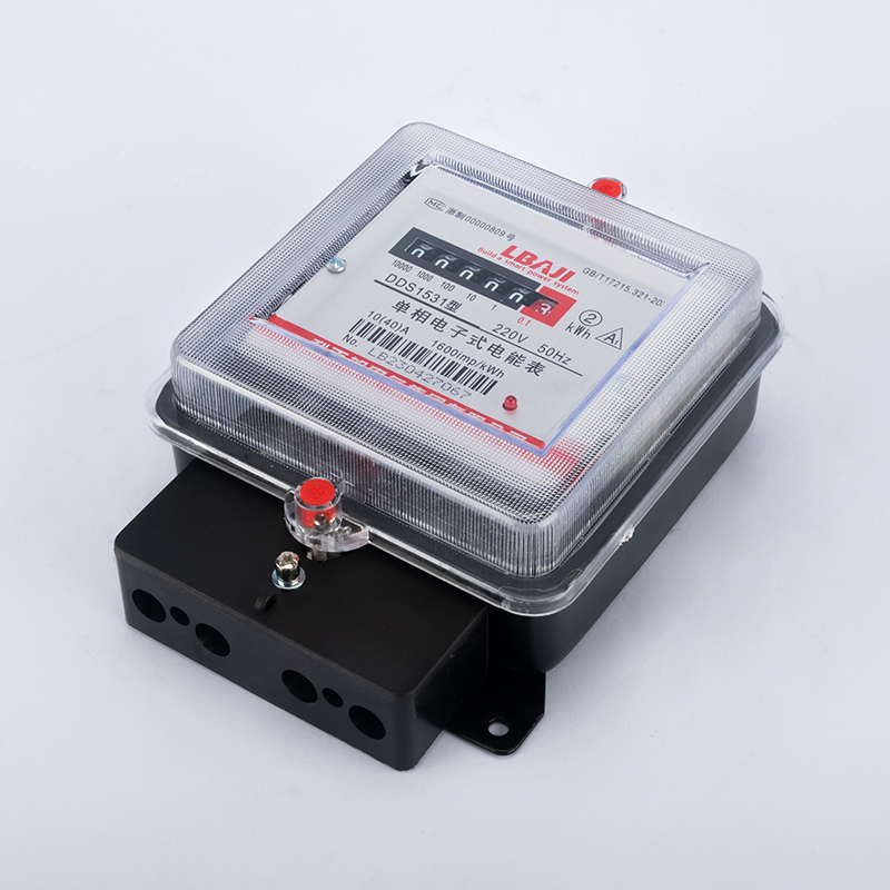 DDS1531 Single phase electronic energy meter (iron counter /LCD)