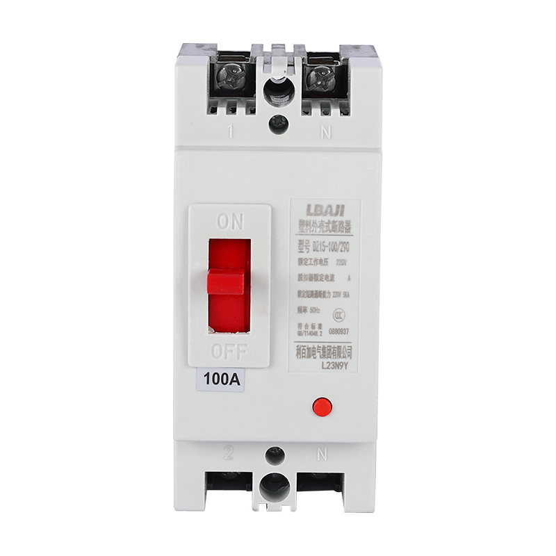 DZ15-100/290 plastic shell type circuit breaker